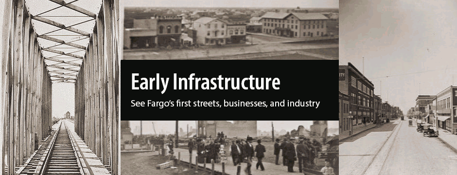 Infrastructure photo collage