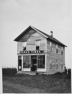 Office of the Fargo Times, 1876