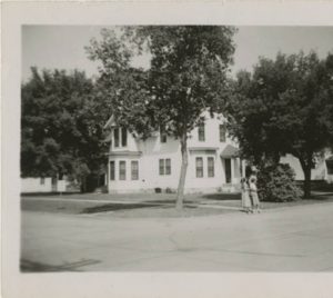 Elmer home located at 221 5th Street S., Moorhead, Courtesy of NDSU Digital Horizons, Oscar H. Elmer Papers, MS 245. Institute for Regional Studies