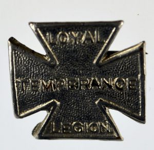 Loyal Temperance Legion Pin, cir. 1900