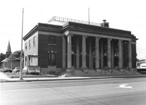 Federal Post Office Building in 1979. In that year it was serving as the Plains Art Musuem. Photo courtesy of National Register of Historic Places.