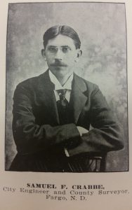 Crabbe, Fargo's first civil engineer